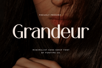 Grandeur Font: Creative Applications for Design Projects
