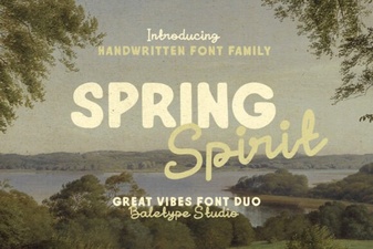 Bring Spring Spirit Font to Your Design Projects