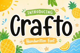 Crafto Font: Your Next Creative Project's Typeface