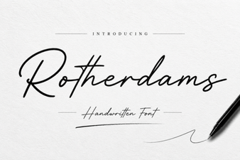 Designing with the Rotherdams Font